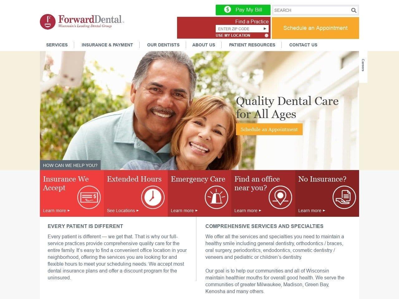 Forward Dental Heller Robert DDS screenshot