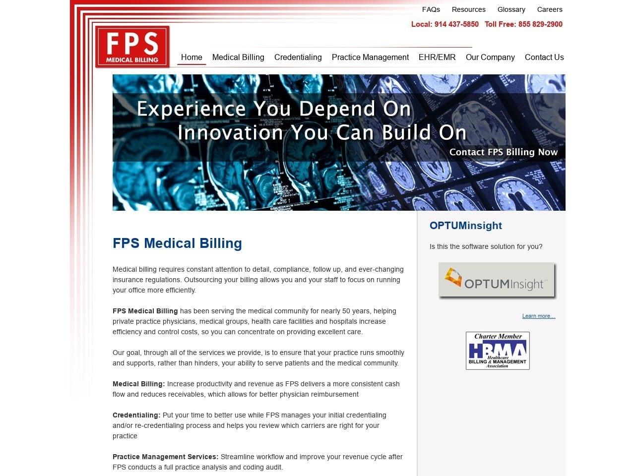 Faculty Practice Services screenshot