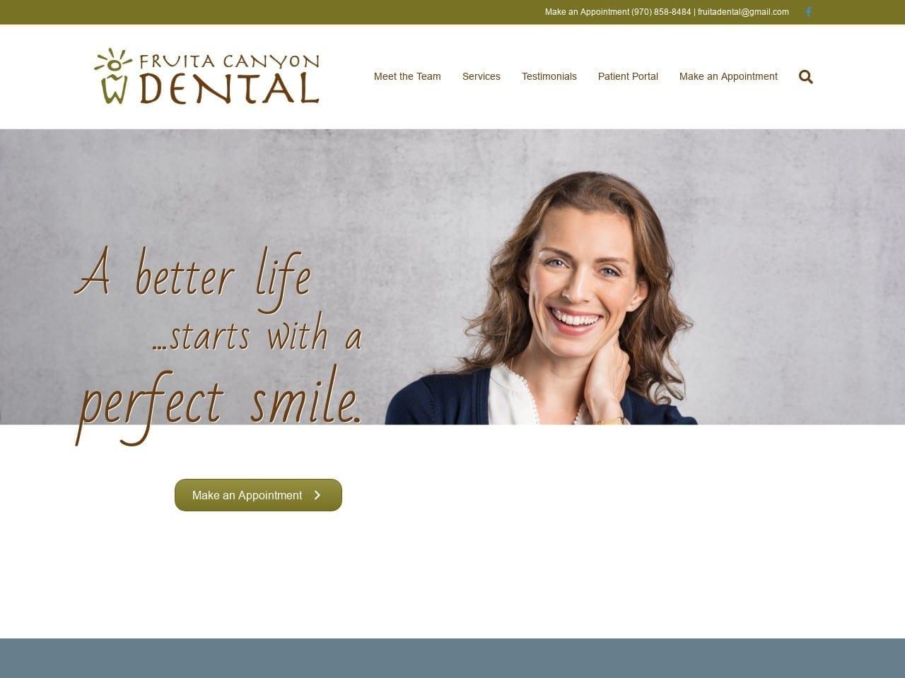 Fruita Canyon Dental screenshot