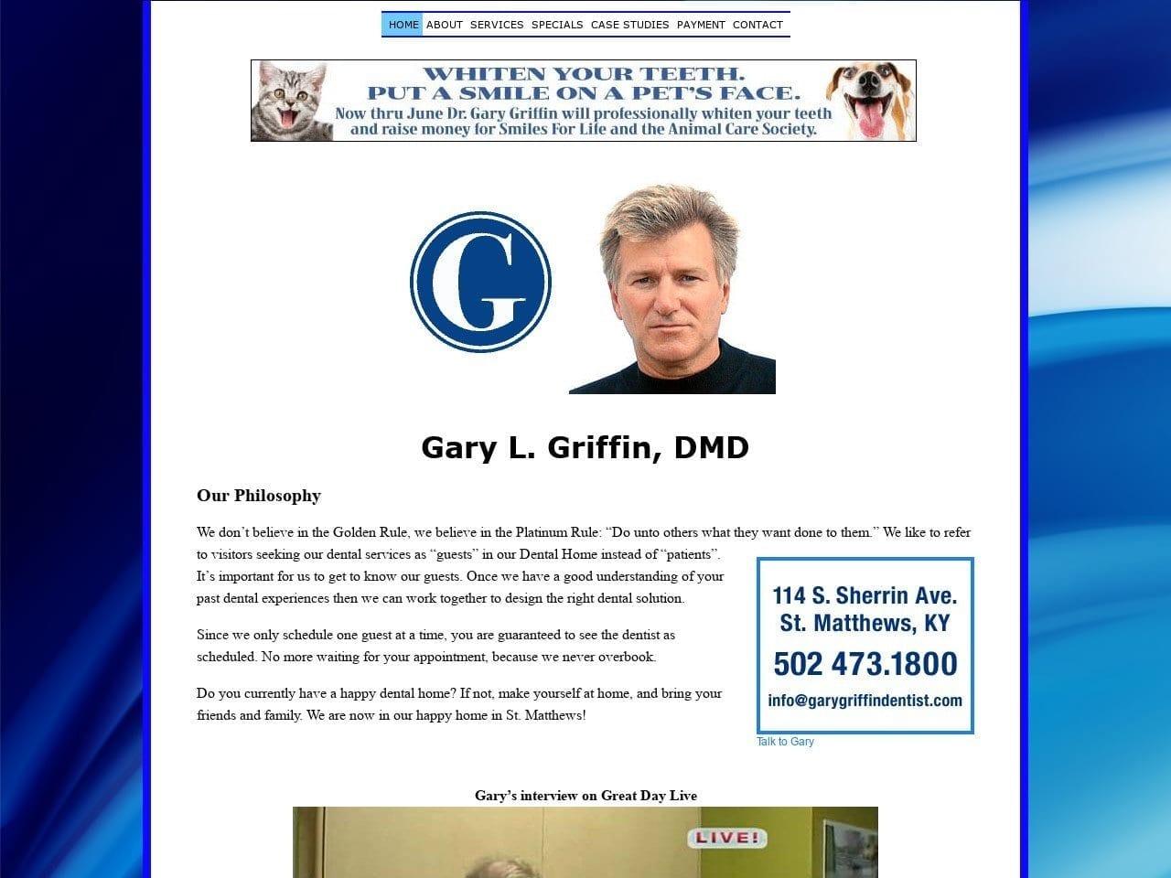 Griffin Dental Inc screenshot