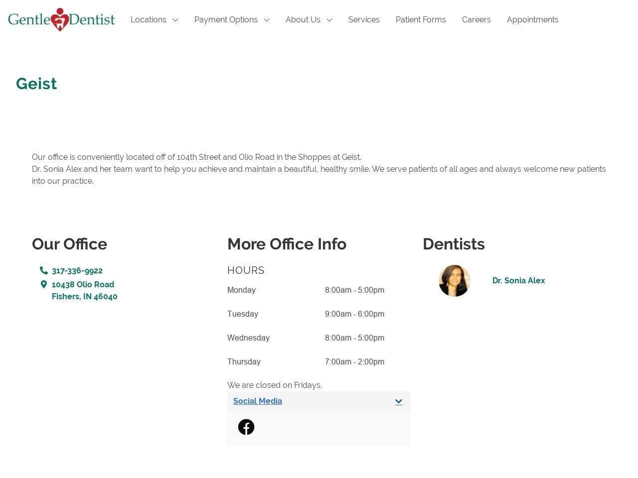 Gentle Dentist Geist screenshot