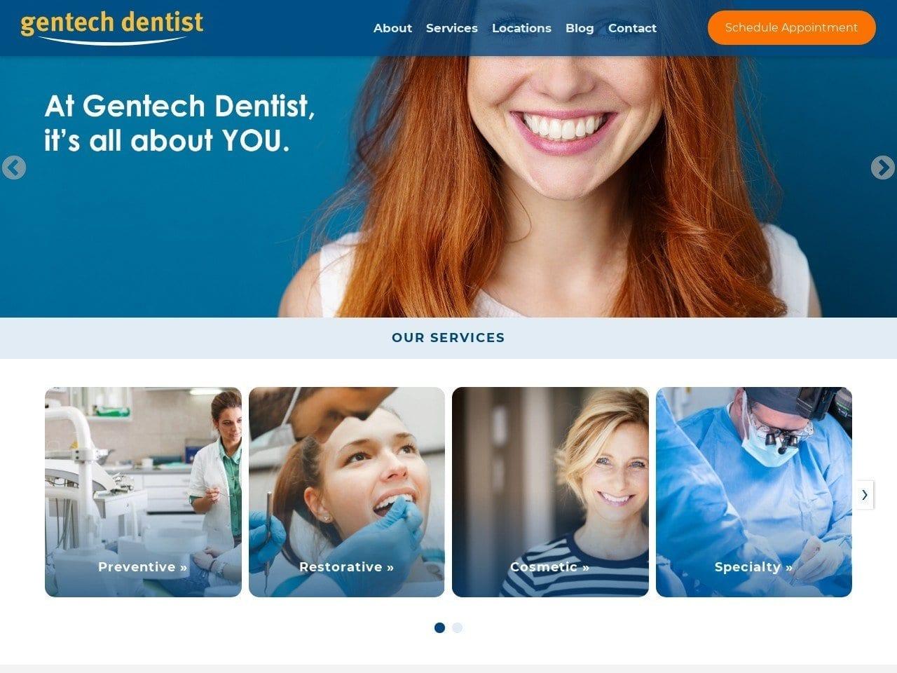 Gentech Dentist Christiansen Carl DDS screenshot