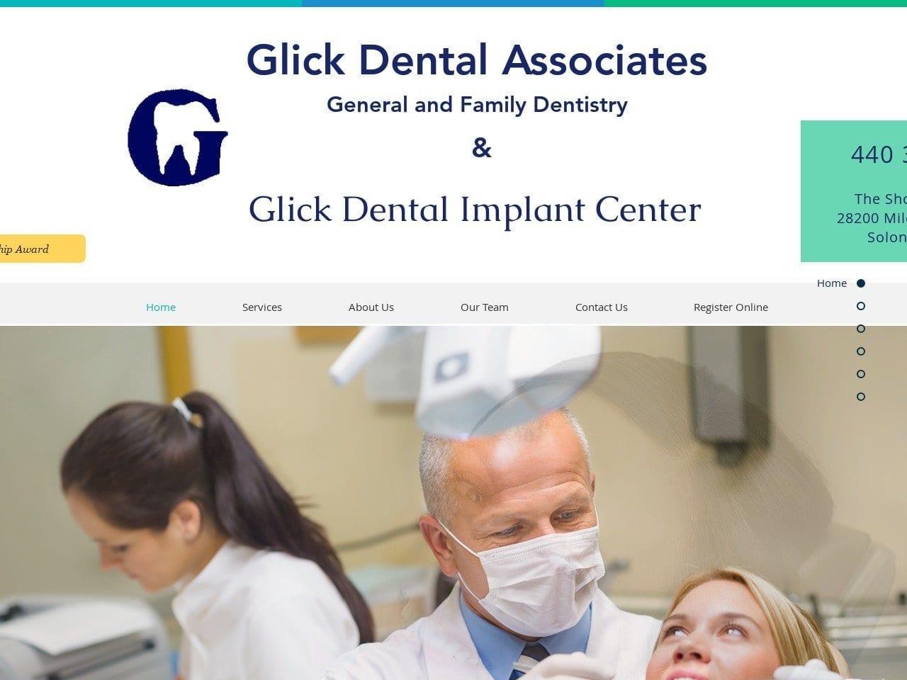 Glick Dental screenshot