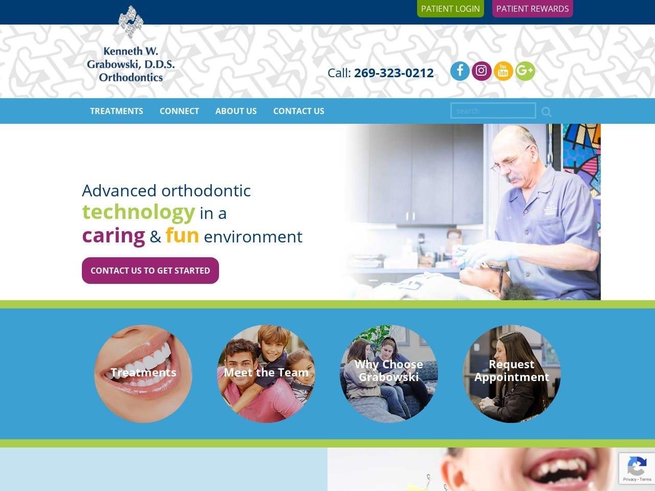 Dr. Kenneth W. Grabowski DDS screenshot