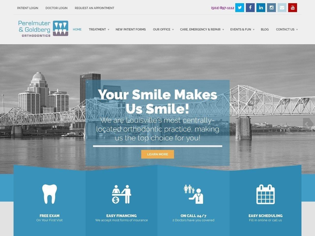 Perelmuter Dentist screenshot