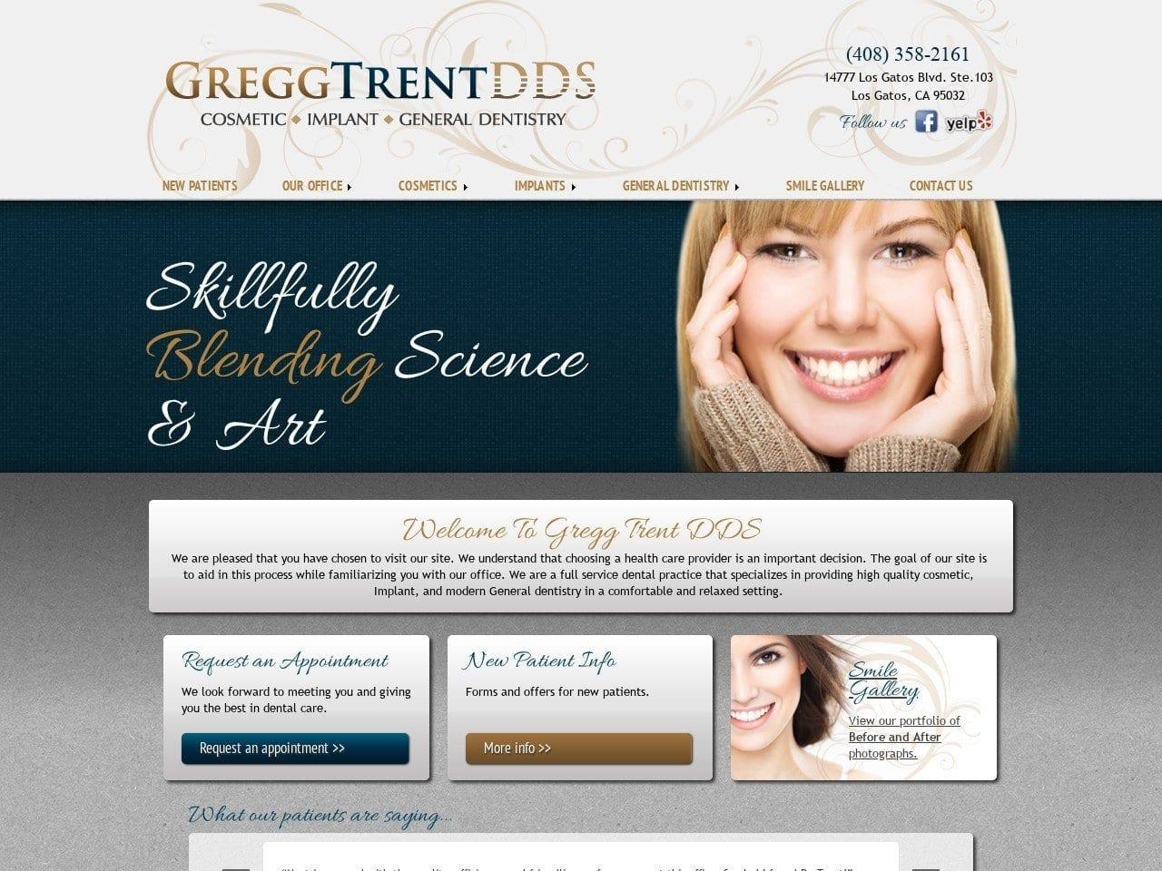 Trent Gregg DDS screenshot
