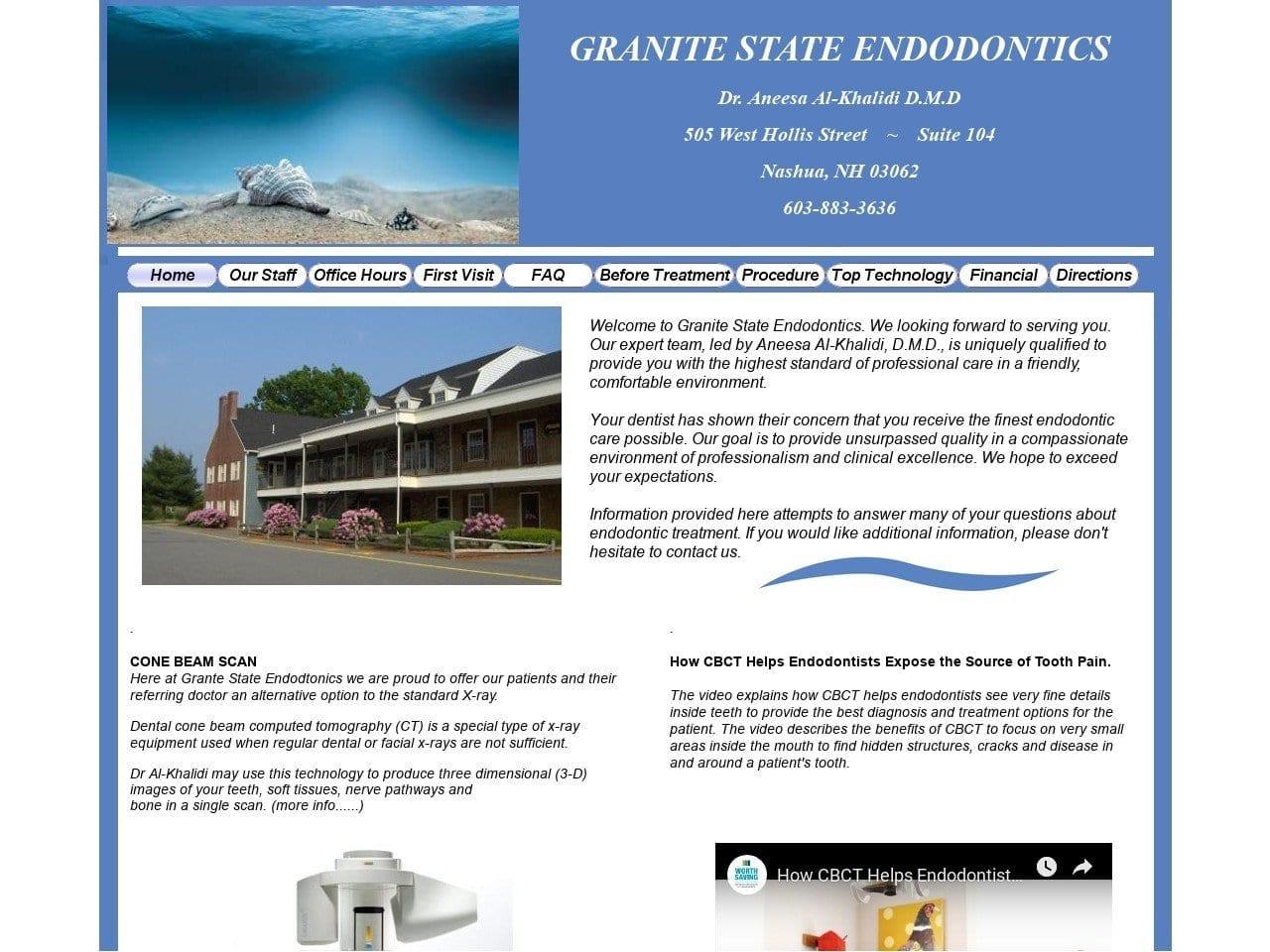 Granite State Endodontics screenshot