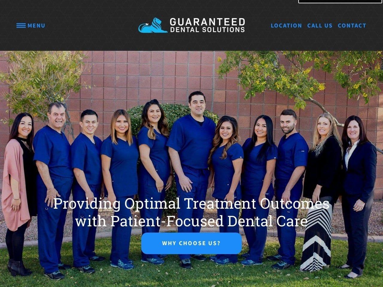 Guaranteed Dental Solutions screenshot