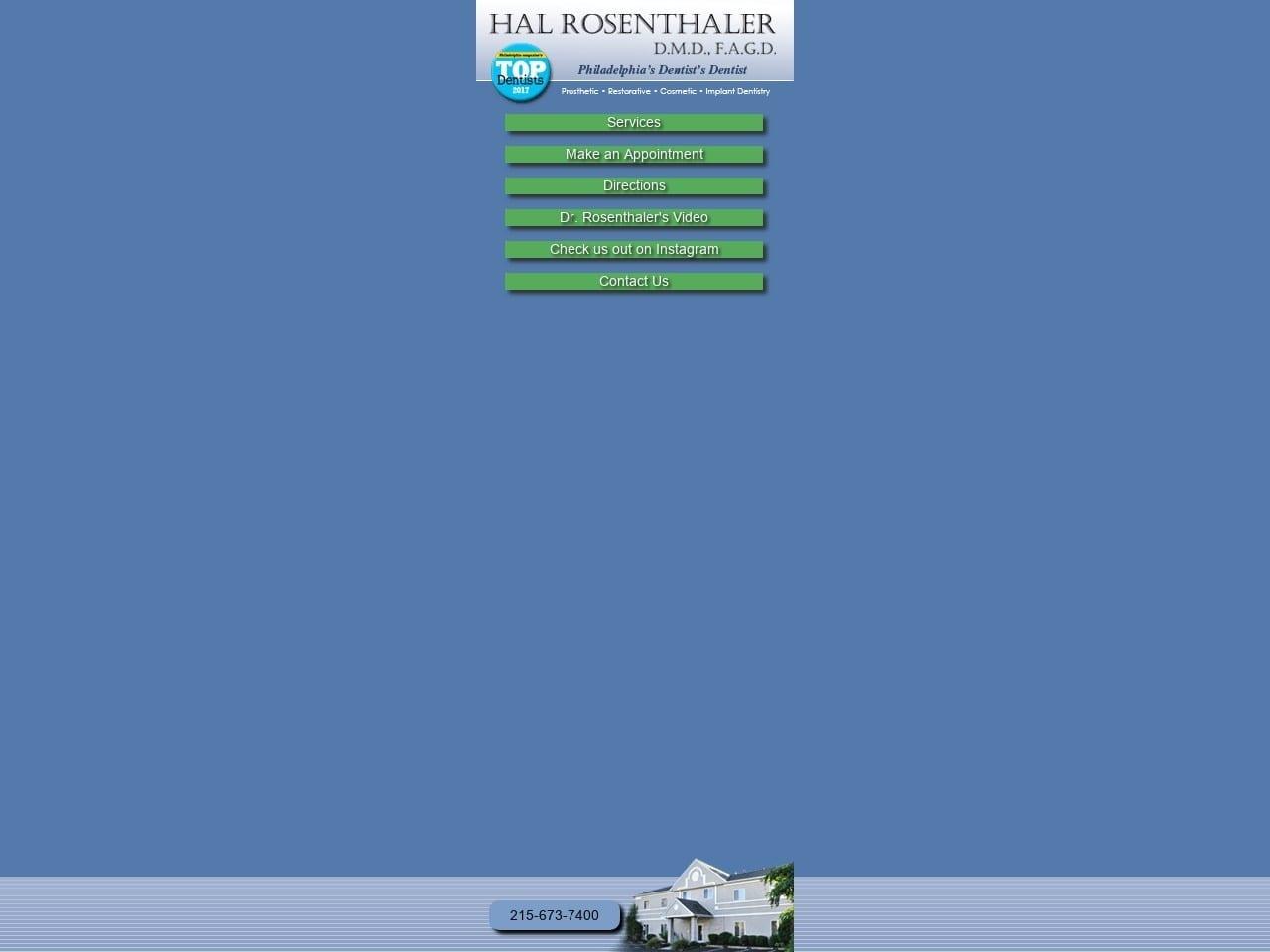 Dr. Hal Rosenthaler DMD screenshot