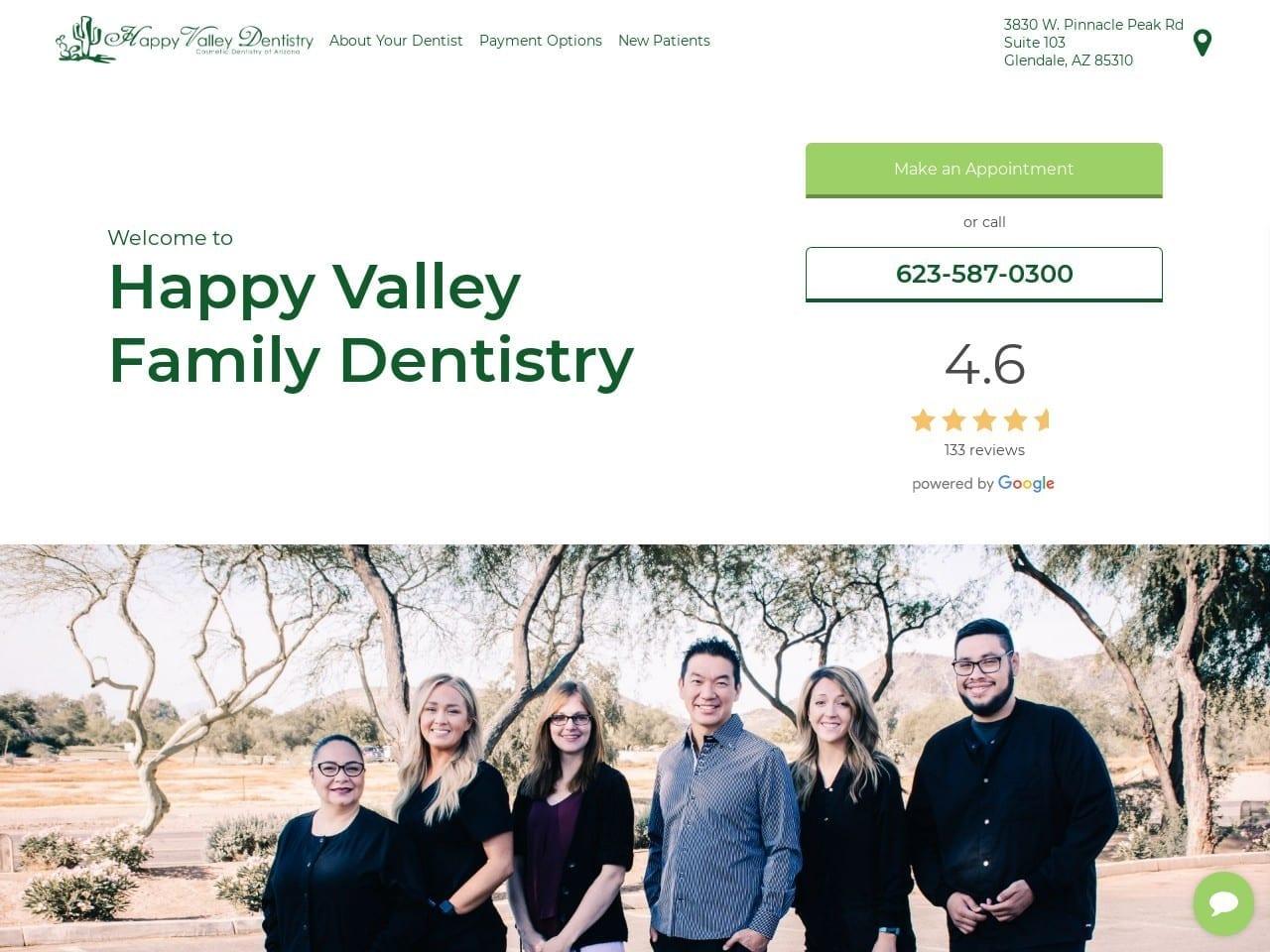 Happy Valley Dentistry screenshot