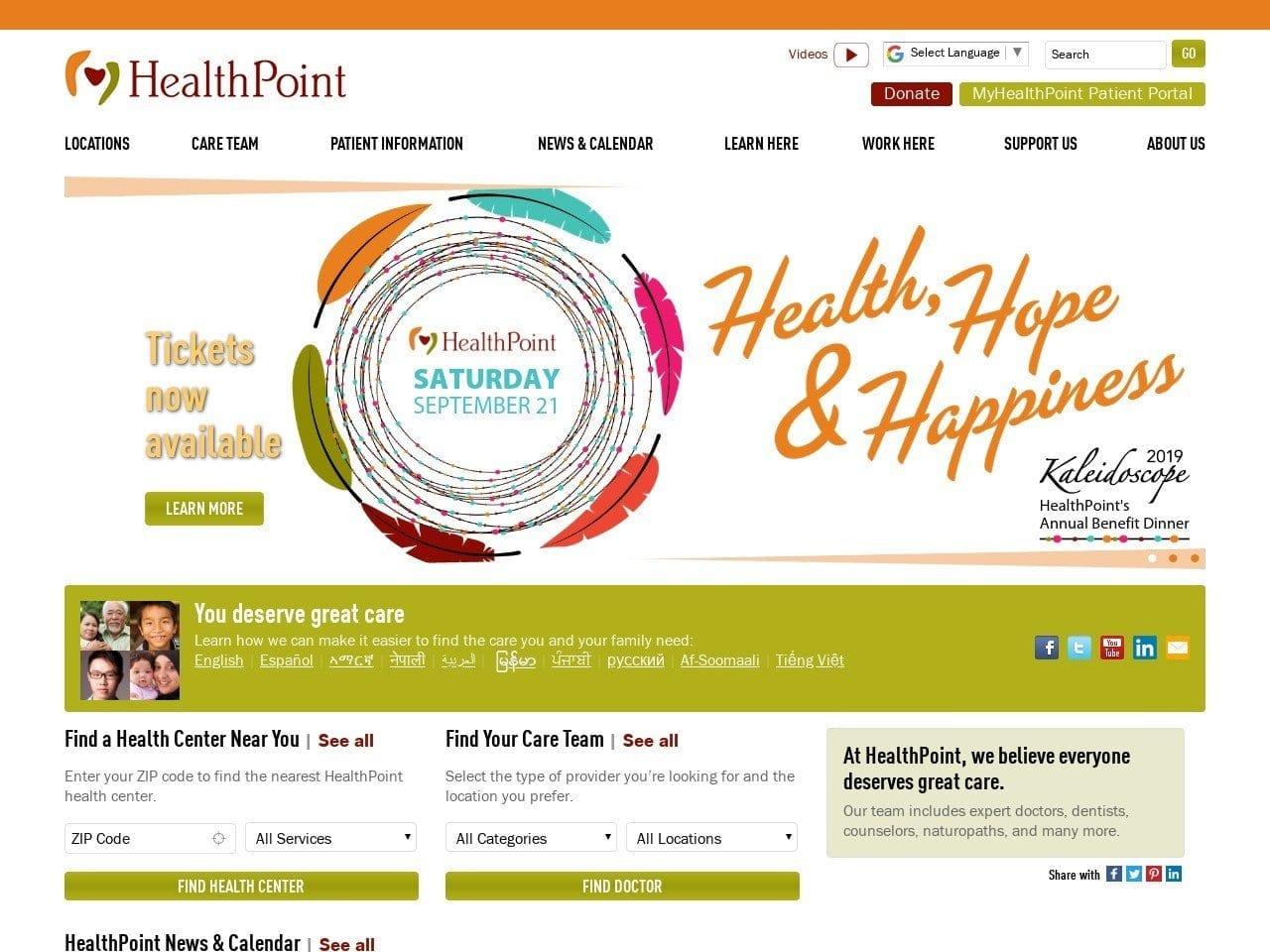 HealthPoint screenshot