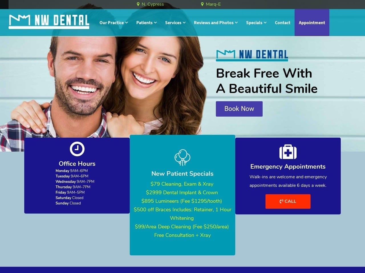 Northwest Dental Center screenshot