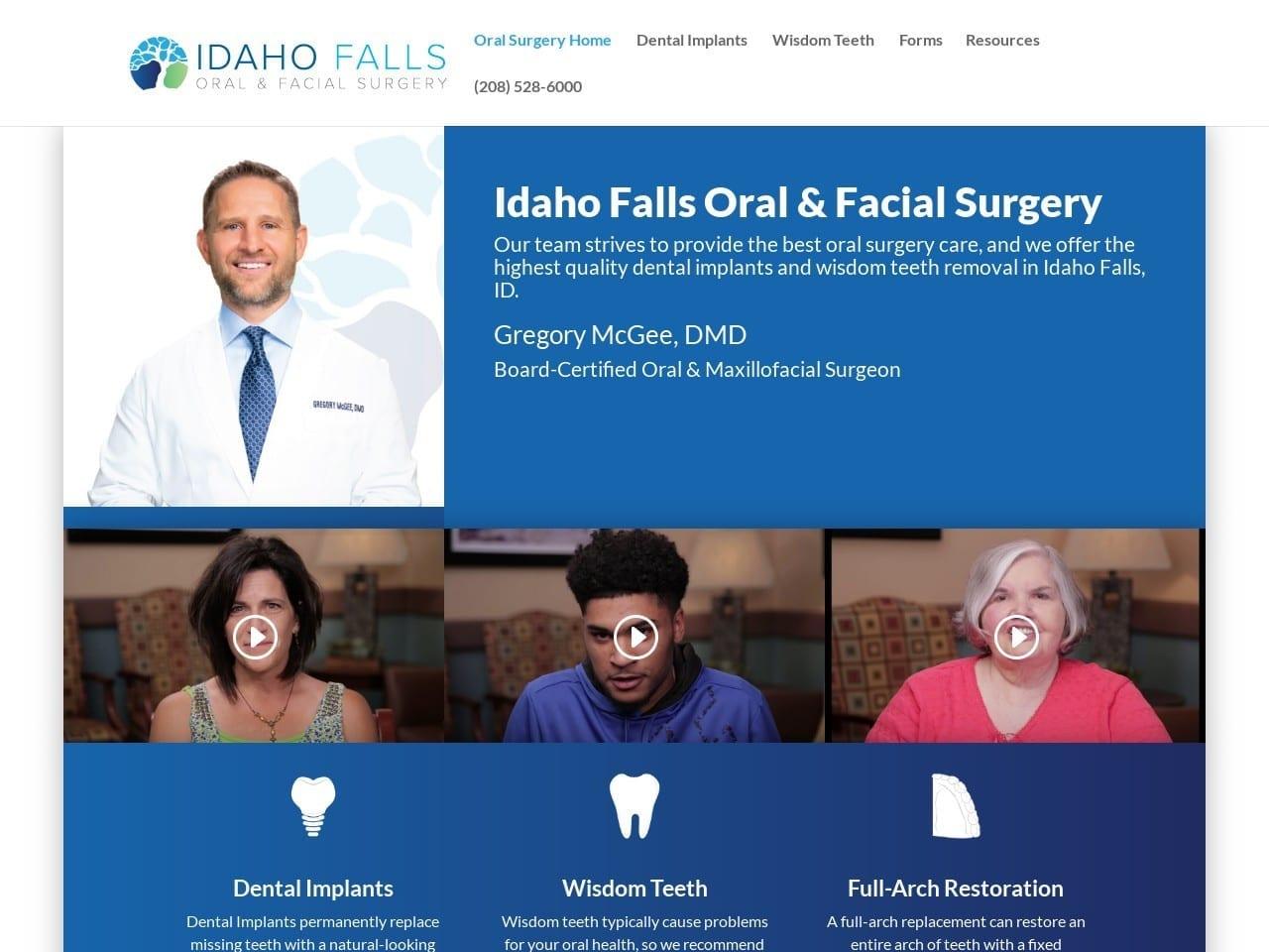 Dr. Riley J. Hicks DDS screenshot