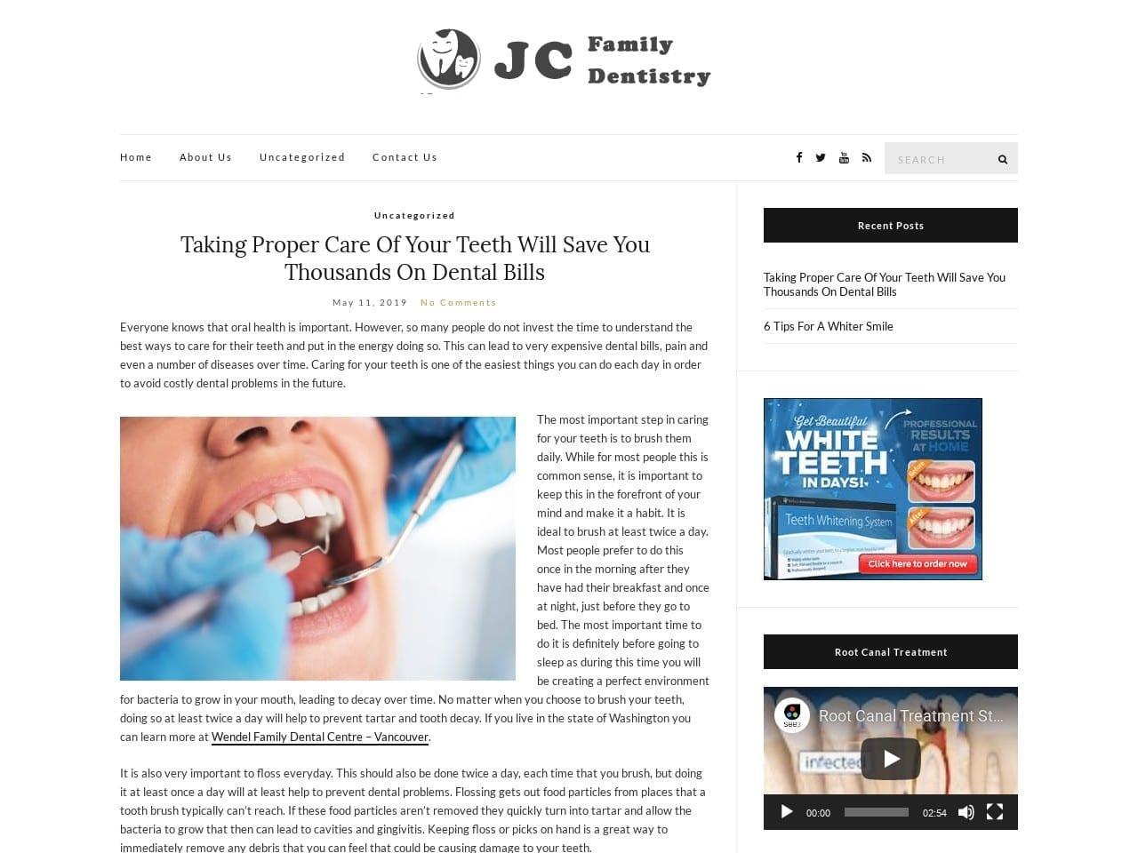 Junction City Family Dentist screenshot