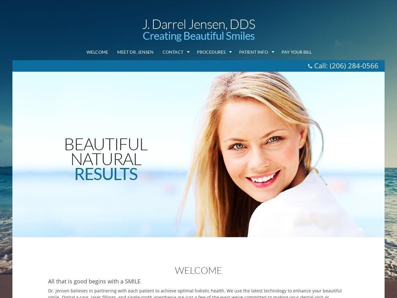 Dr. J. Darrel Jensen DDS screenshot