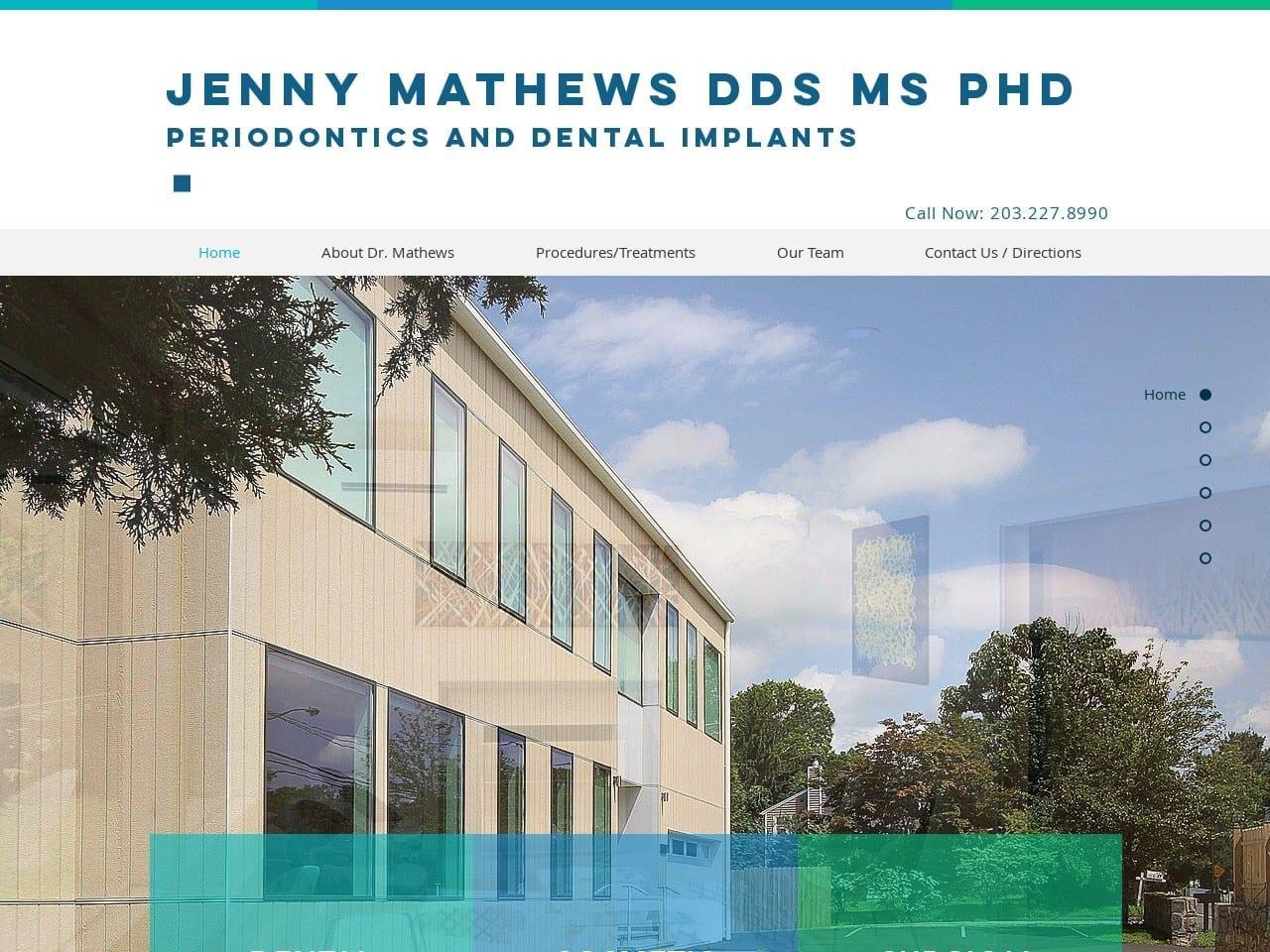 Dr. Jenny Mathews DDS screenshot