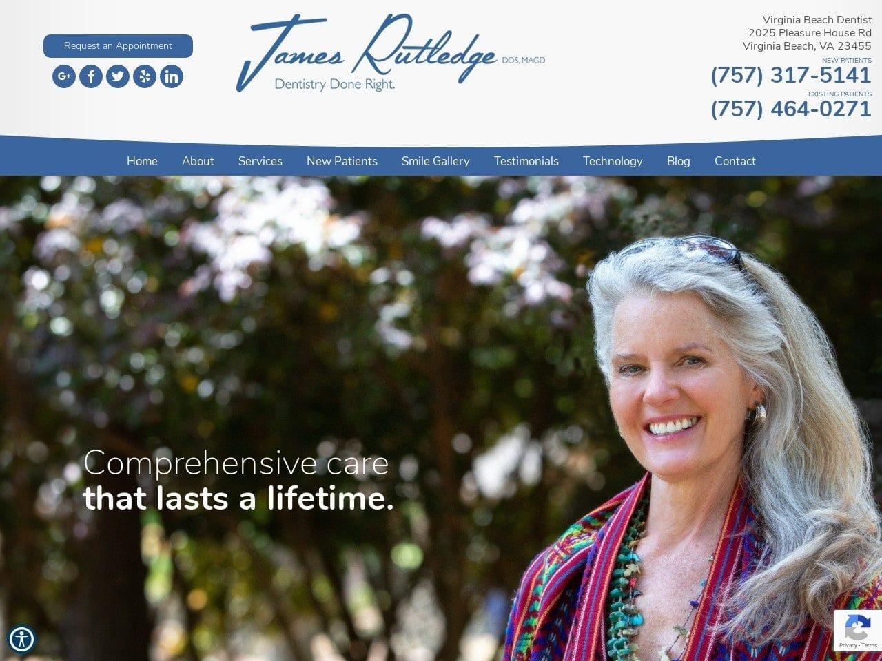 James L Rutledge DDS MAGD screenshot