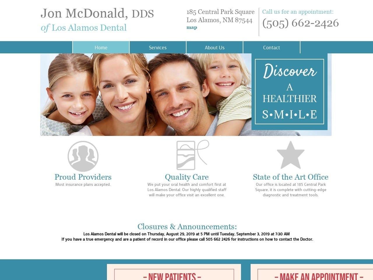 Los Alamos Dental screenshot