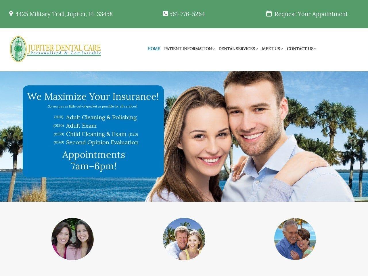 Jupiter Dental Care screenshot