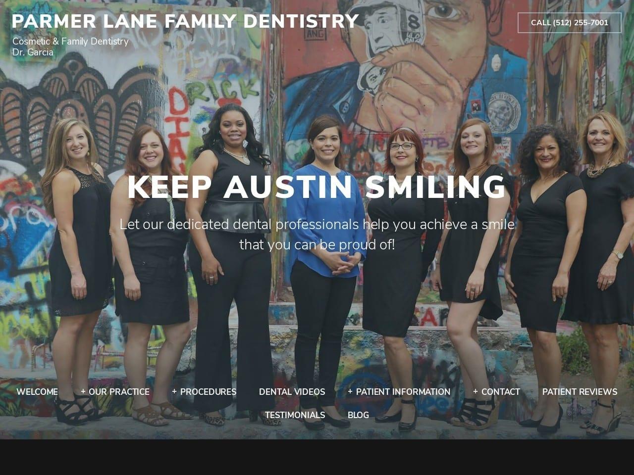 Parmer Lane Family Dentistry screenshot