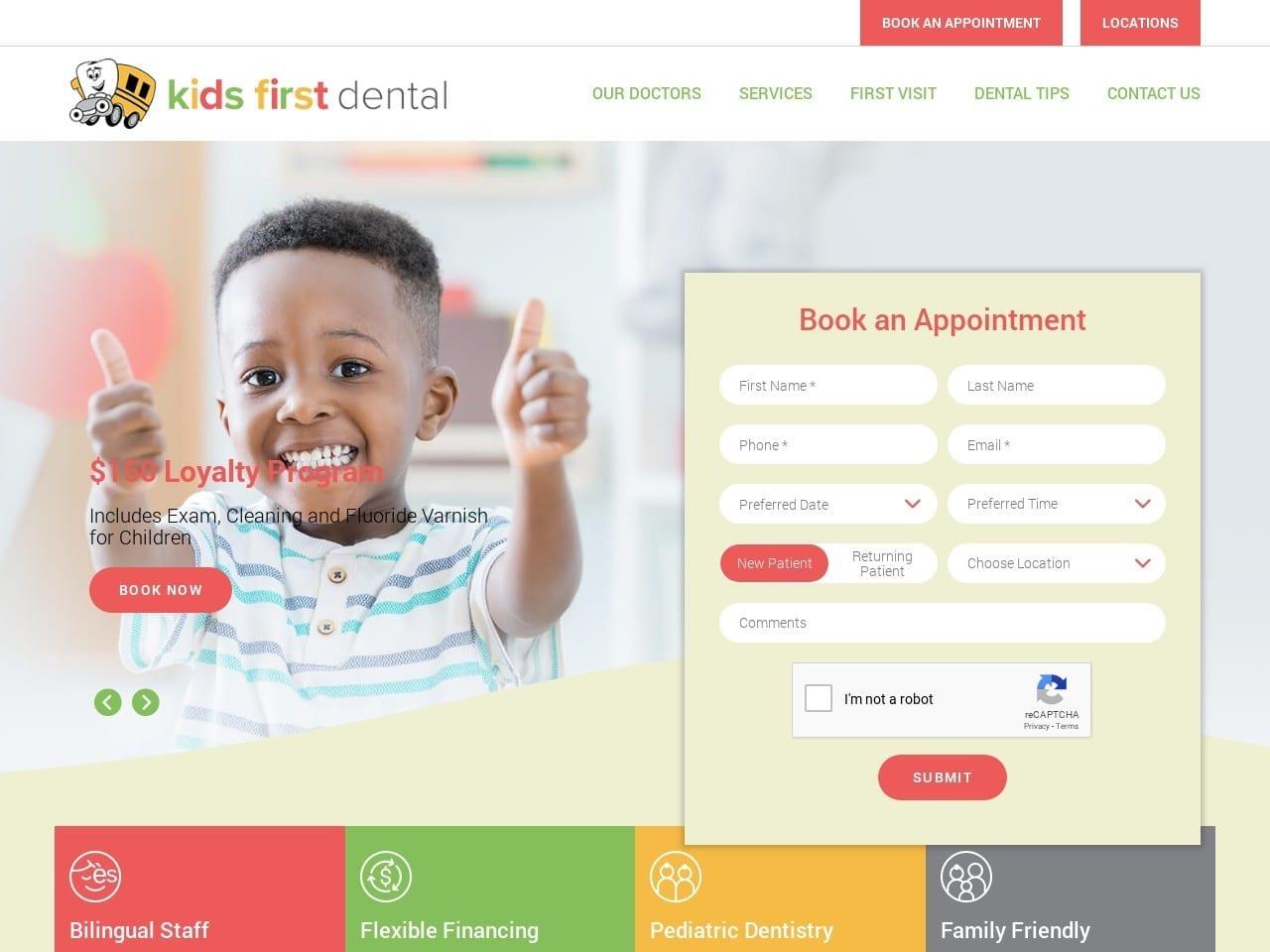 Kids First Dental screenshot