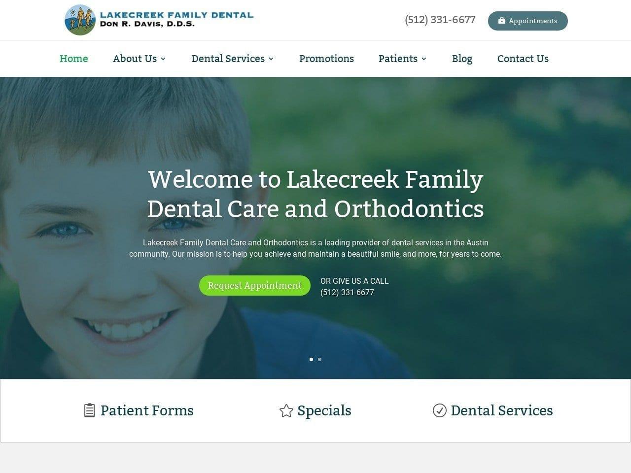 Dr. Don Davis DDS screenshot