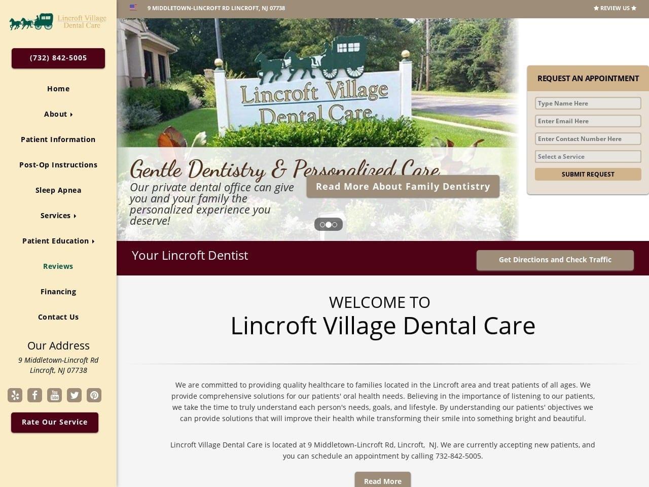Dr. Richard J. Mercurio DDS screenshot