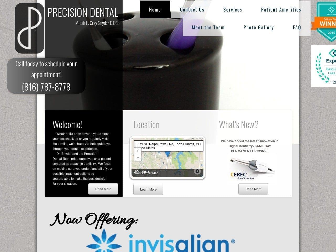 Precision Dental screenshot