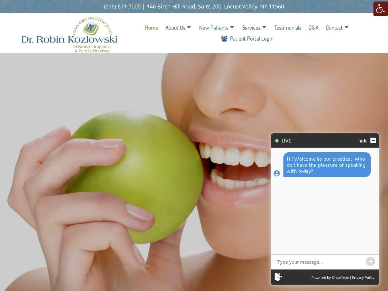 Locust Valley Dental Group screenshot