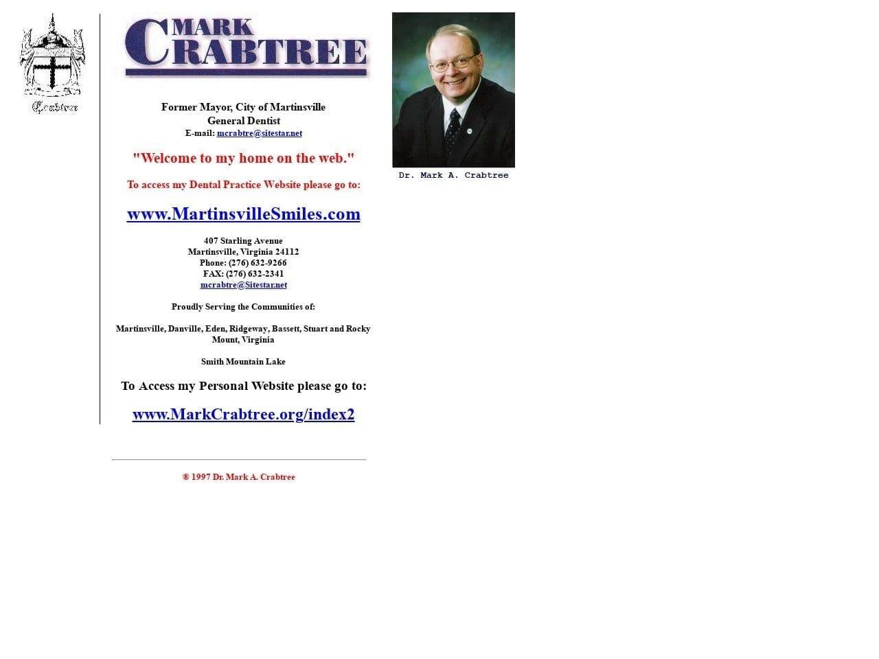 Mark A Crabtree Ltd screenshot