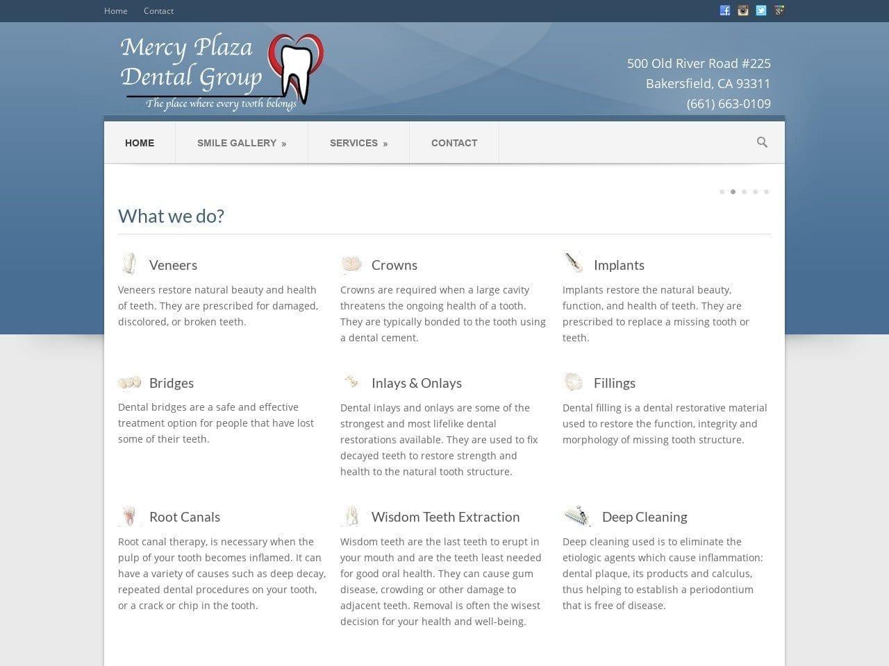 Mercy Plaza Dental Group screenshot