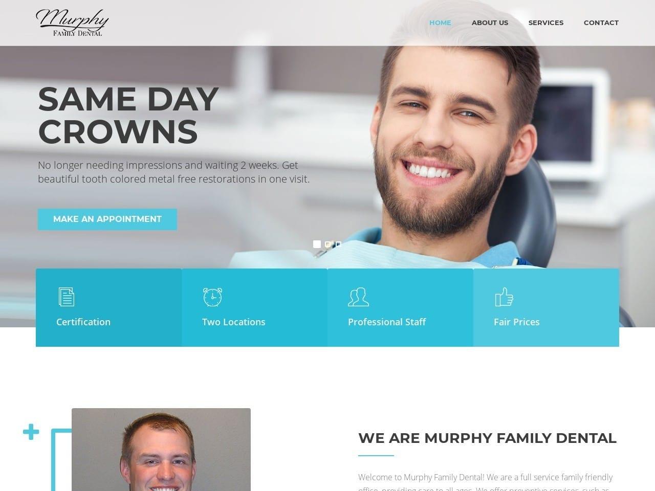 Murphy Family Dental screenshot