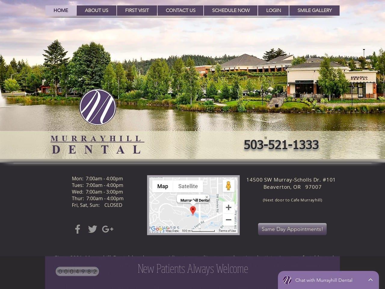 Murrayhill Dental screenshot
