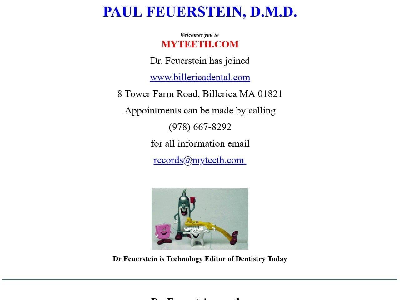 Feuerstein Paul DDS screenshot