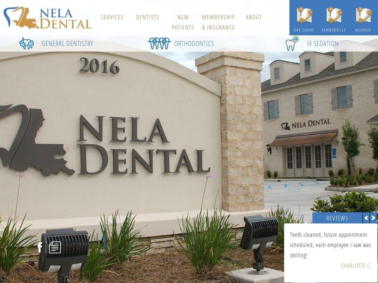 NELA Dental screenshot