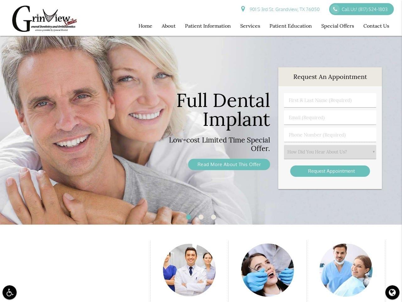 Dr. Michael R. Grier DDS screenshot