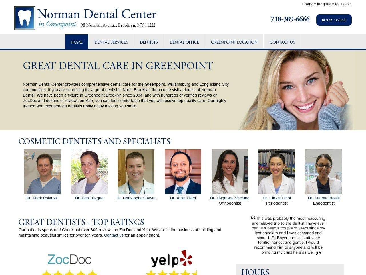 Norman Dental Center screenshot