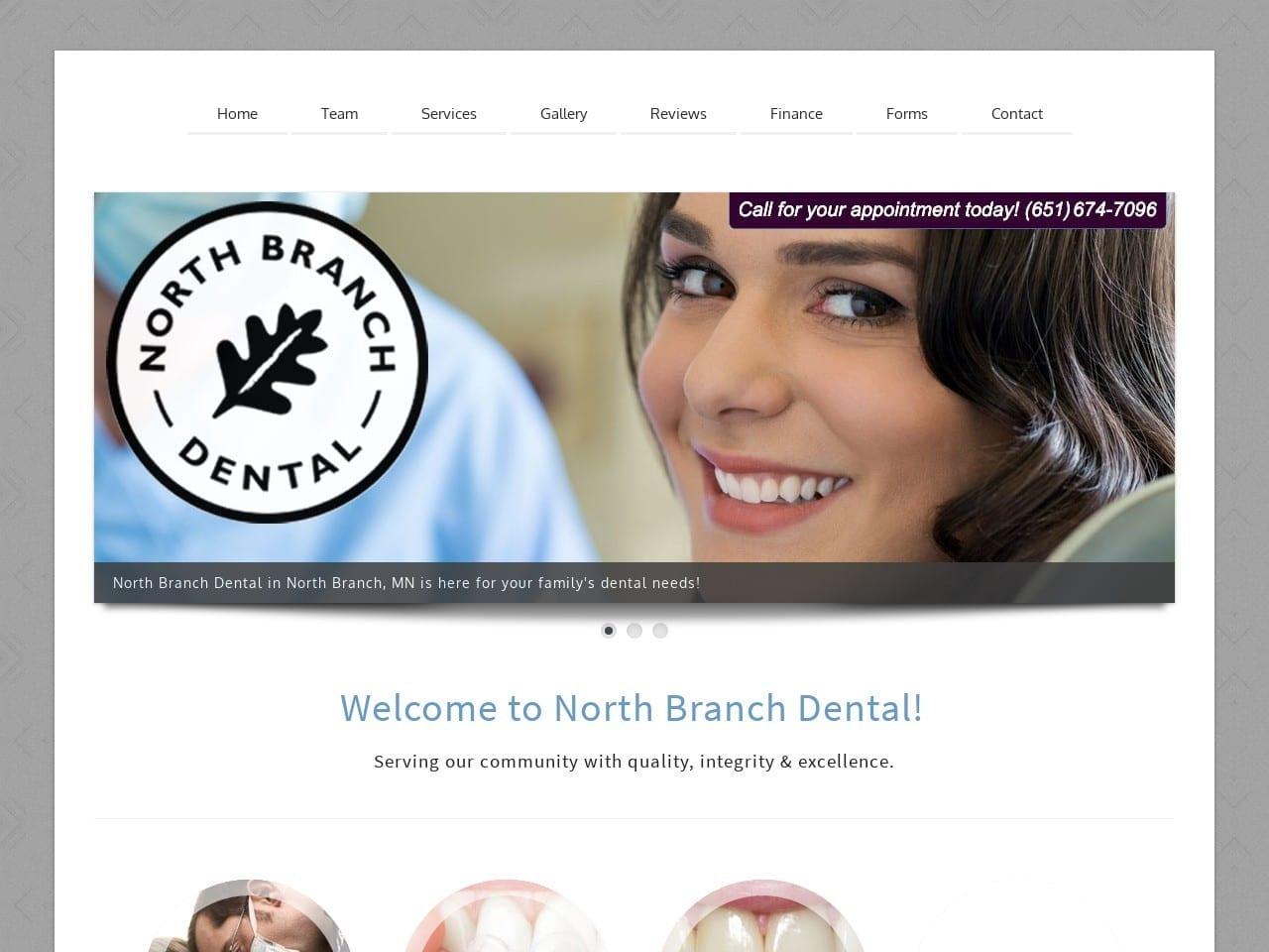 North Branch Dental screenshot