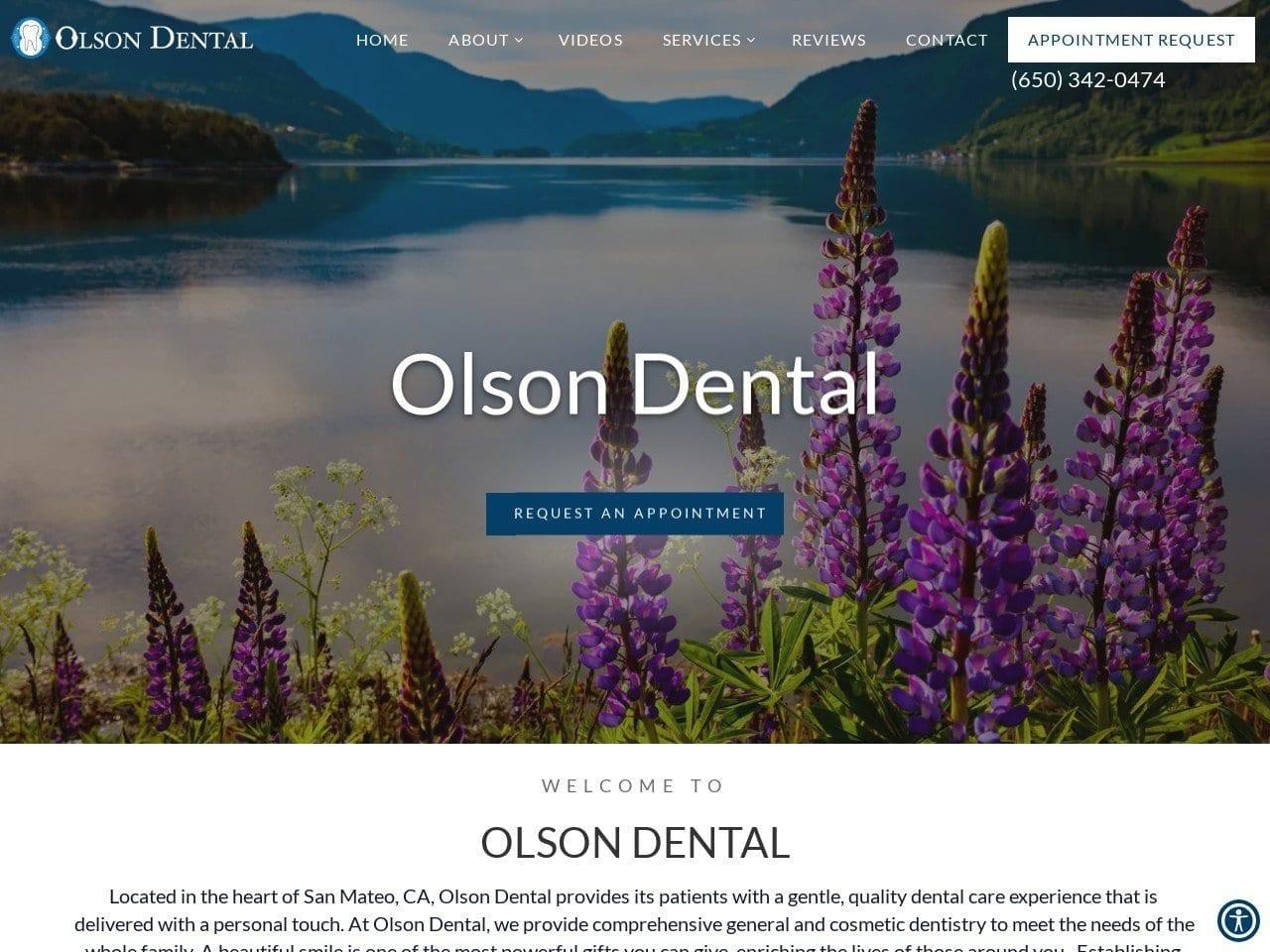 Robert P. Olson D.D.S. screenshot