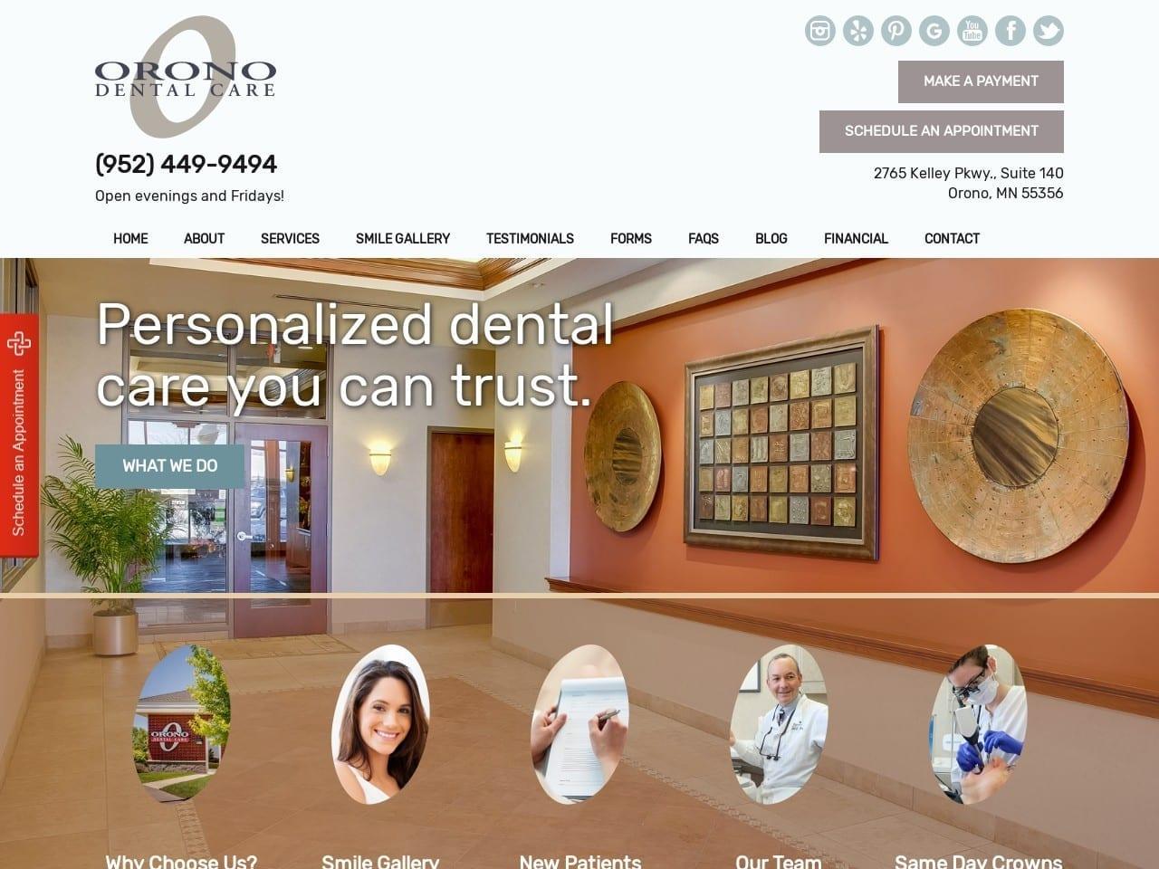 Orono Dental Care screenshot