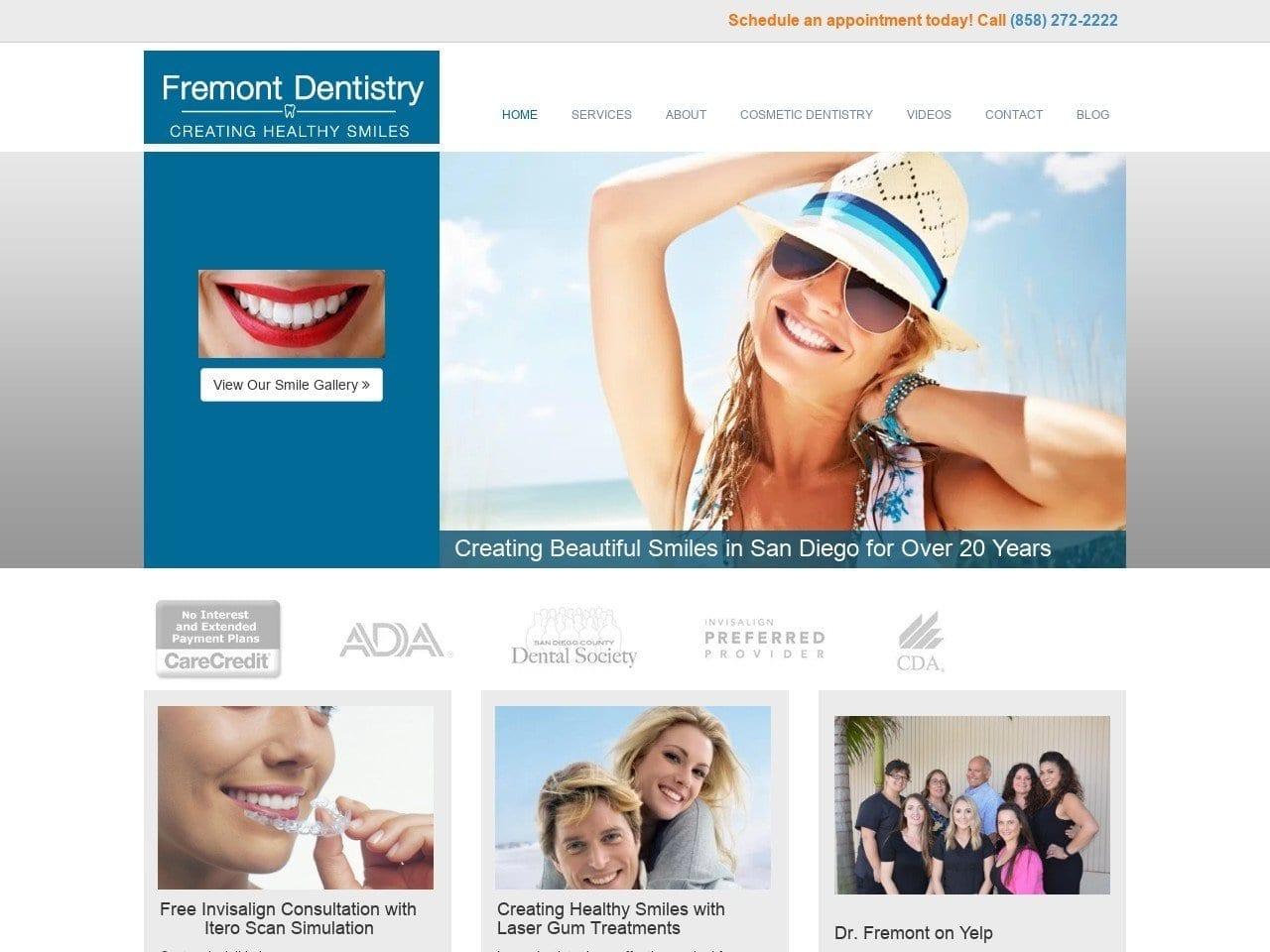Fremont Dentist screenshot