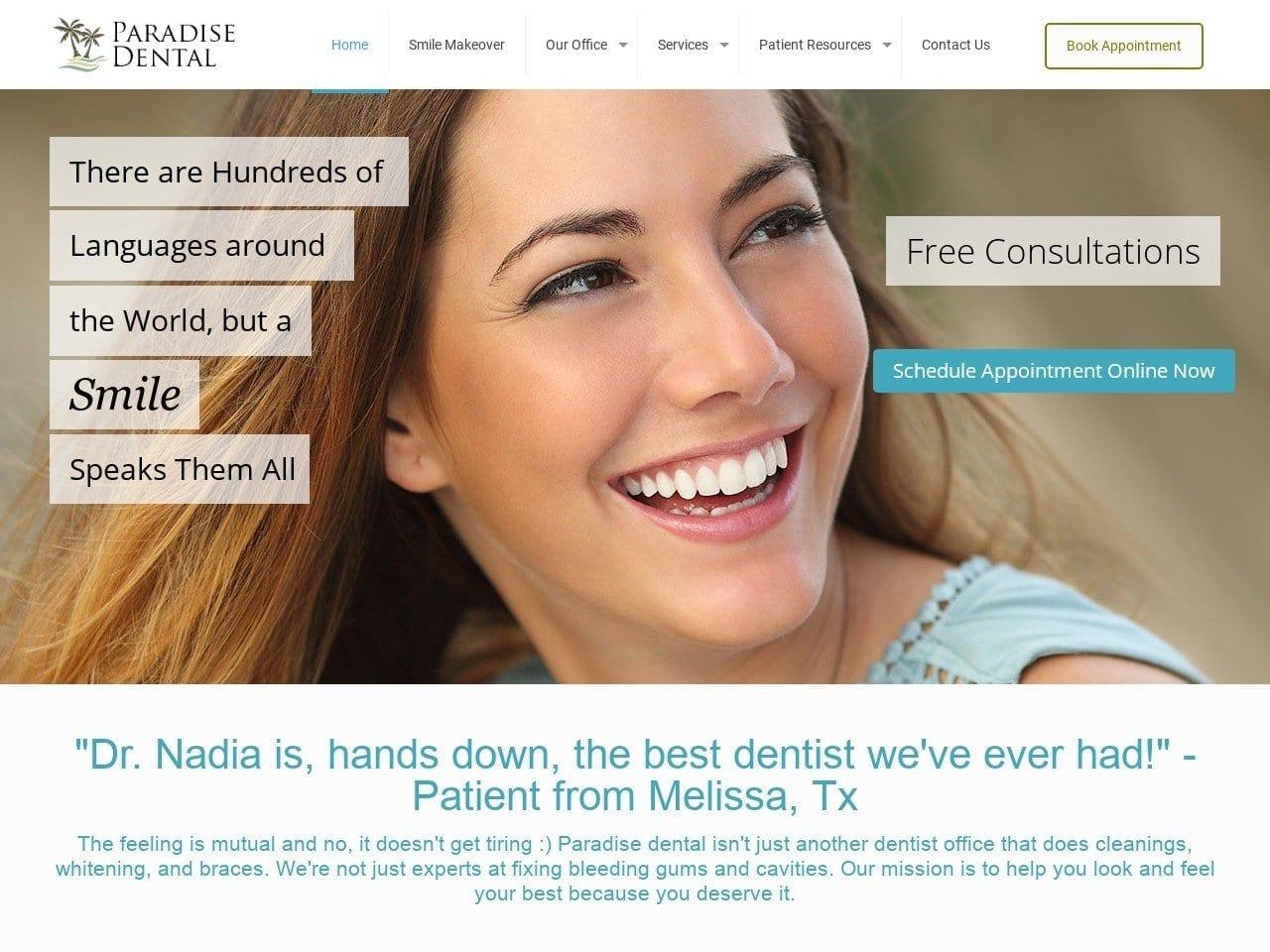 Paradise Dental Pa screenshot