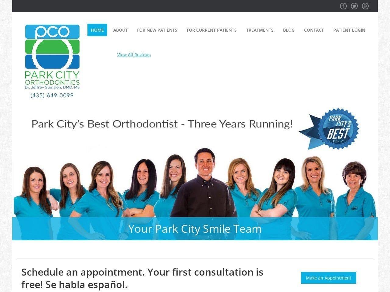 Park City Orthodontics screenshot