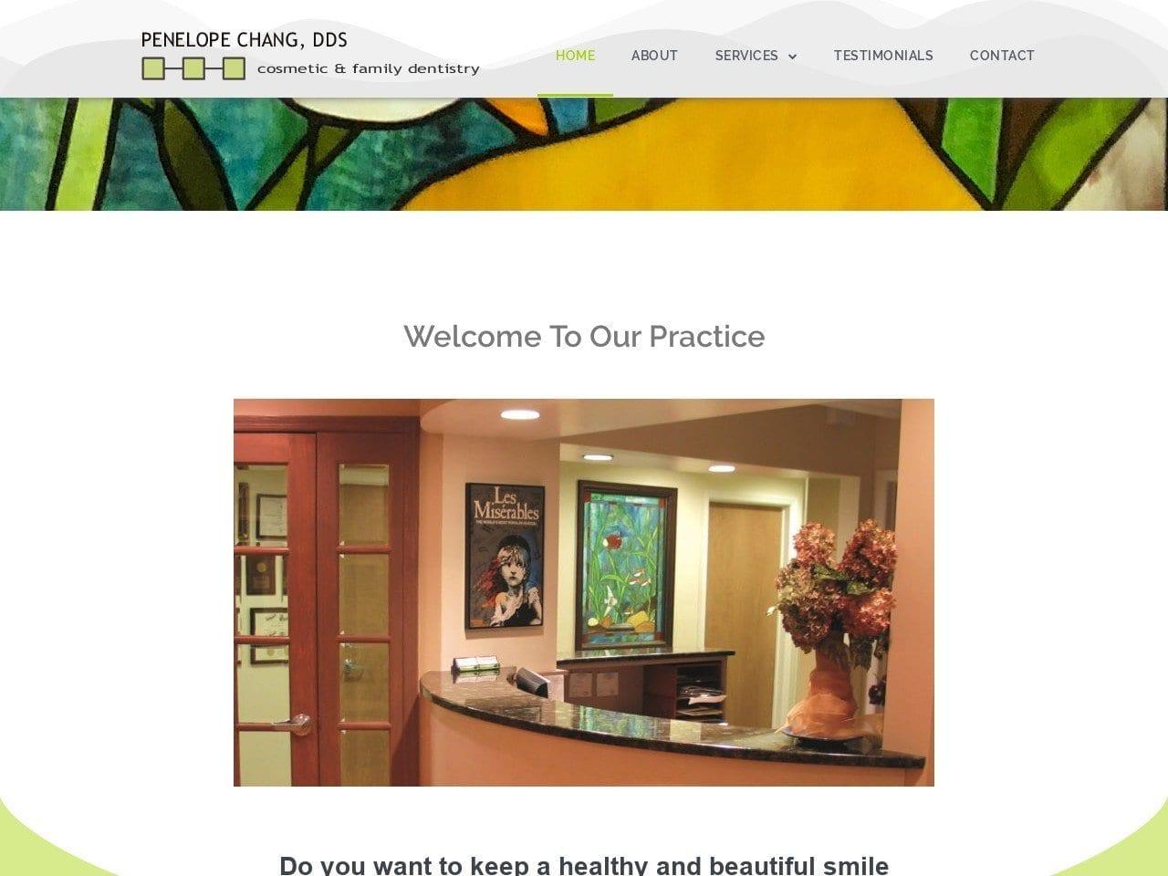Penelope Chang DDS screenshot