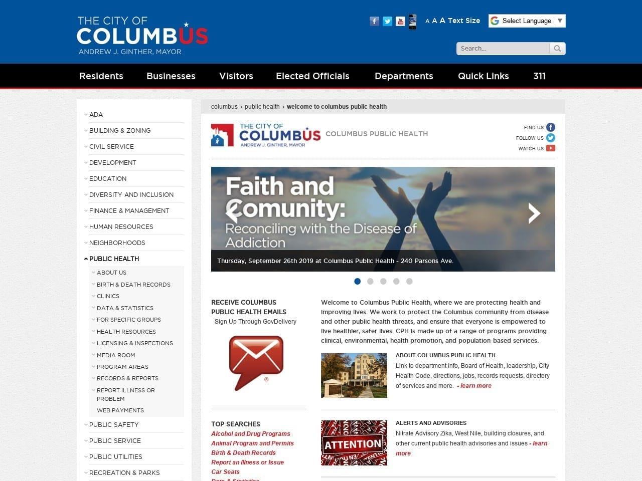 Columbus City Dental Clinic screenshot