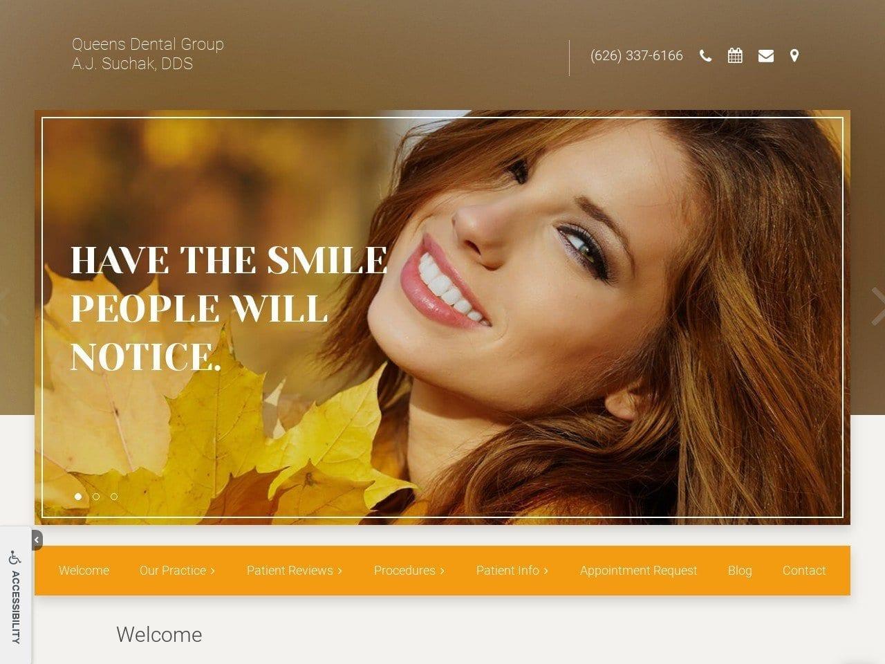 Queens Dental Group screenshot