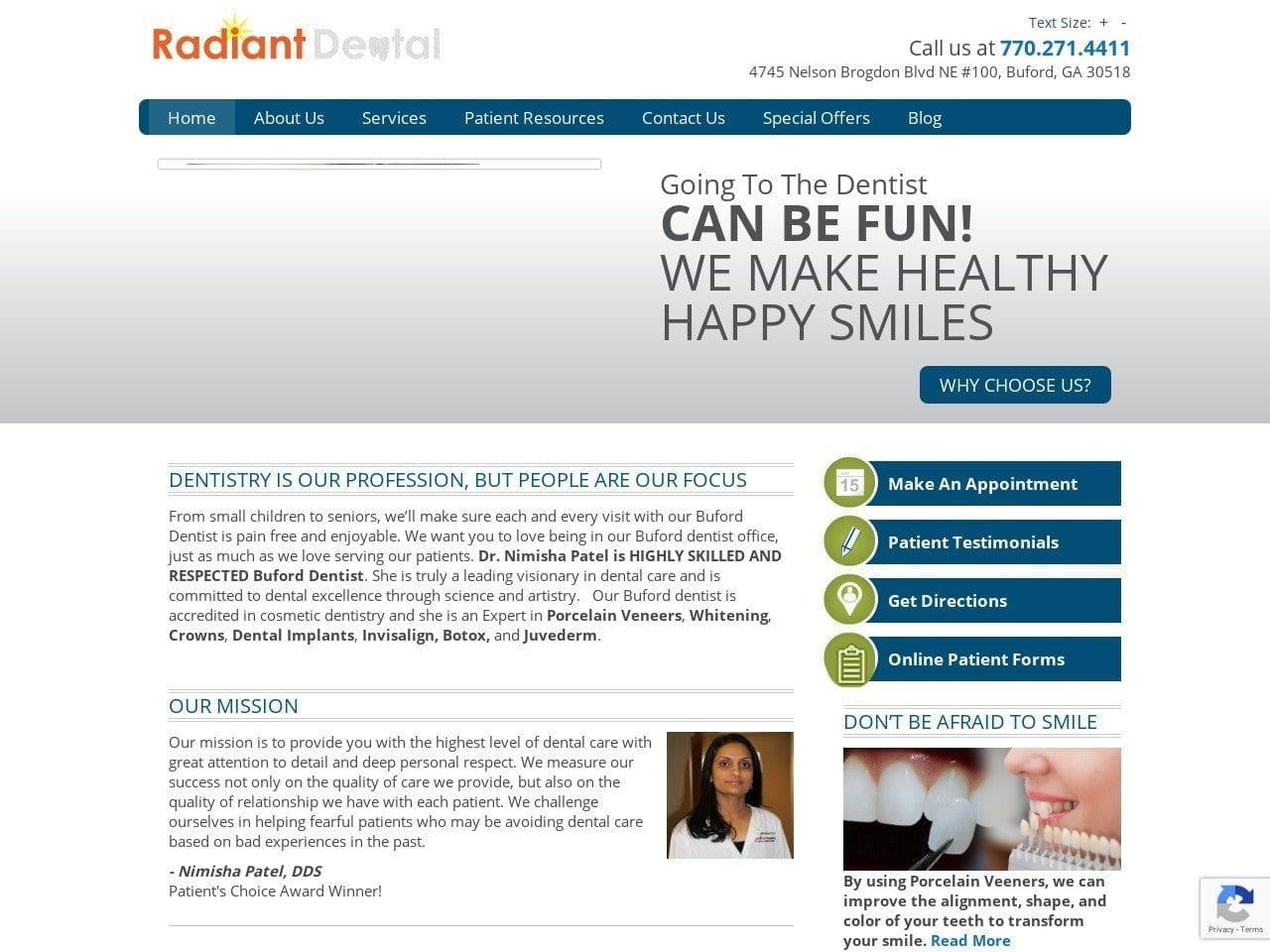Radiant Dental screenshot