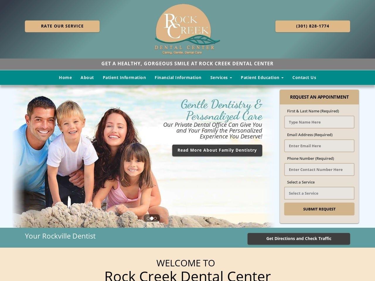 Rock Creek Dental Center screenshot