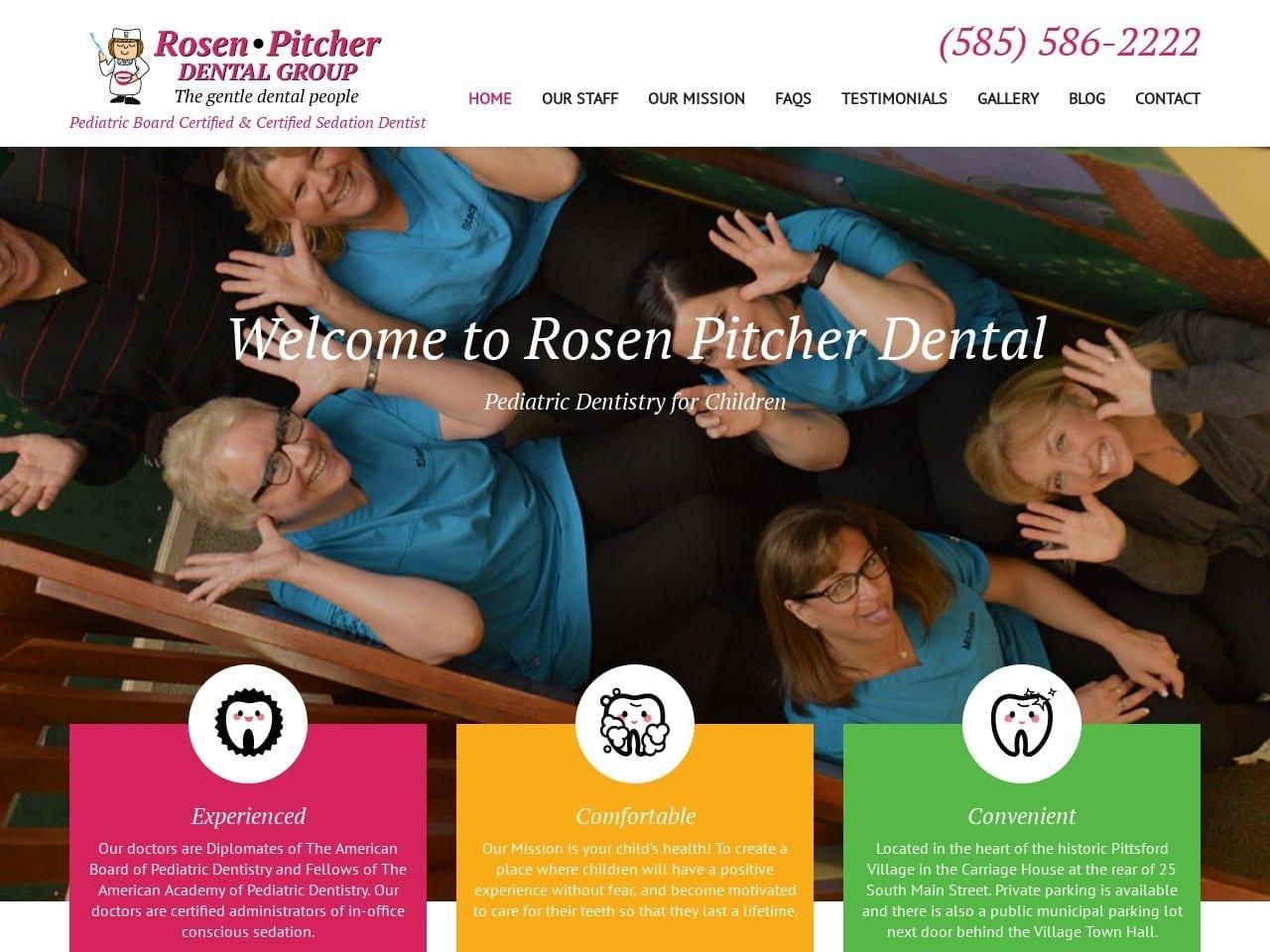 Rosen Pitcher Dental screenshot