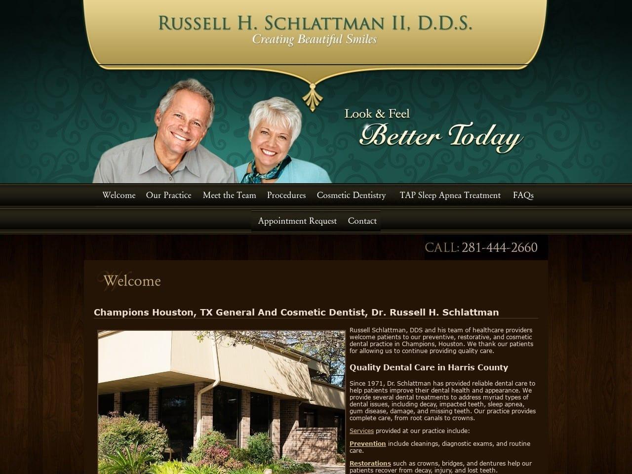 Schlattman Russell H DDS screenshot